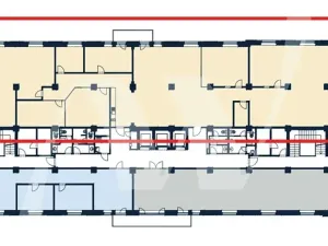 Pronájem kanceláře, Praha - Holešovice, Jankovcova, 653 m2