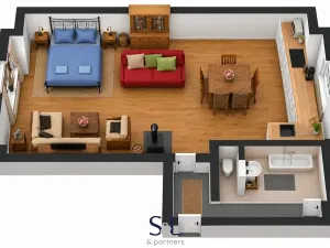 Pronájem bytu 1+kk, Česká Lípa, Mlýnská, 60 m2