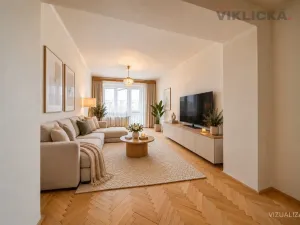 Prodej bytu 2+1, Praha - Žižkov, Na vrcholu, 52 m2