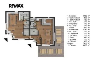 Prodej restaurace, Horní Suchá, 128 m2