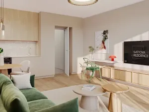 Prodej bytu 2+kk, Praha - Libeň, Světova, 46 m2
