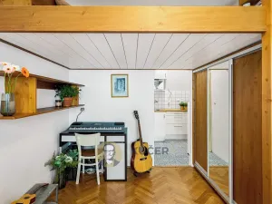 Pronájem bytu 1+kk, Praha - Vinohrady, V Horní Stromce, 22 m2