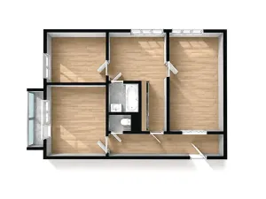 Prodej bytu 3+1, Slavičín, U Zahrádek, 71 m2