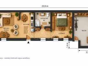 Prodej rodinného domu, Smidary - Chotělice, 90 m2