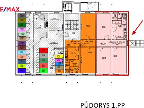 Prodej kanceláře, Pelhřimov, Pražská, 72 m2