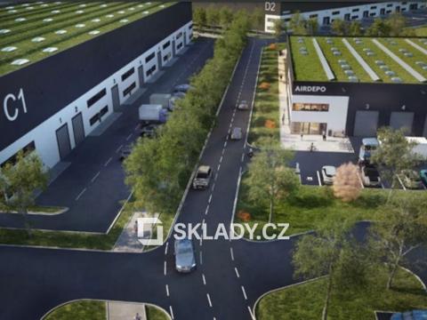 Pronájem skladu, Tuchoměřice, 1300 m2