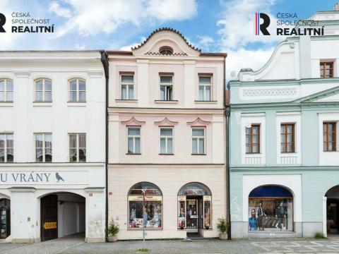 Prodej činžovního domu, Pelhřimov, Masarykovo náměstí, 1081 m2