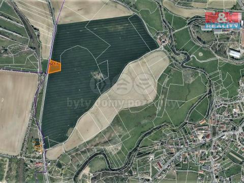 Prodej zemědělské půdy, Vrčeň, 1366 m2