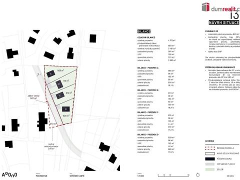 Prodej pozemku pro bydlení, Pocinovice, 4102 m2