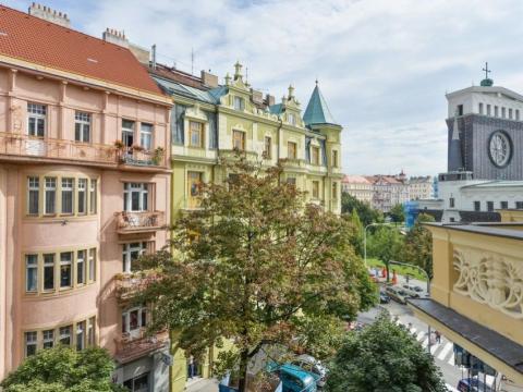 Pronájem bytu 3+kk, Praha - Vinohrady, náměstí Jiřího z Poděbrad, 93 m2