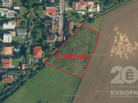 Prodej pozemku pro bydlení, Pardubice - Nemošice, 3000 m2