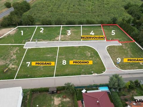 Prodej pozemku pro bydlení, Rajhrad, Štefánikova, 612 m2