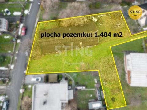 Prodej pozemku pro bydlení, Ostrava - Proskovice, 1404 m2