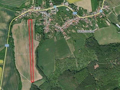 Prodej zemědělské půdy, Cetechovice, 4266 m2