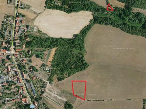 Prodej zemědělské půdy, Zbrašín, 1036 m2