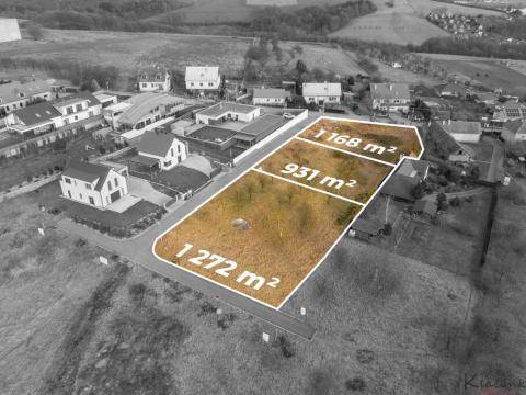 Prodej pozemku pro bydlení, Zlín - Příluky, Horní dědina, 1160 m2