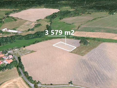 Prodej zemědělské půdy, Čížkov, 3579 m2