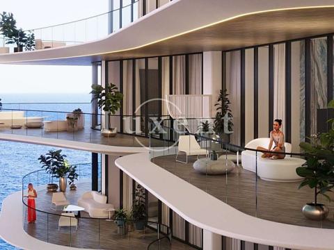 Prodej bytu 3+kk, Hampton by Hilton Marjan Island, Spojené arabské emiráty, 129 m2