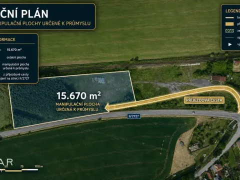 Prodej pozemku pro komerční výstavbu, Krnov, 15670 m2