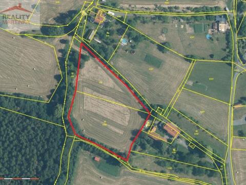 Prodej zemědělské půdy, Oznice, 6598 m2
