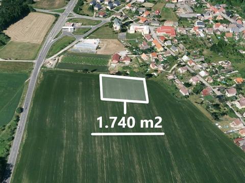 Prodej podílu zemědělské půdy, Lípa, 652 m2