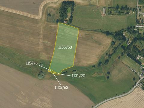 Prodej zemědělské půdy, Stonařov, 10464 m2