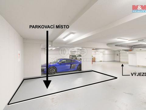 Prodej garážového stání, Frýdek-Místek - Frýdek, Nové Dvory-Podhůří, 7 m2