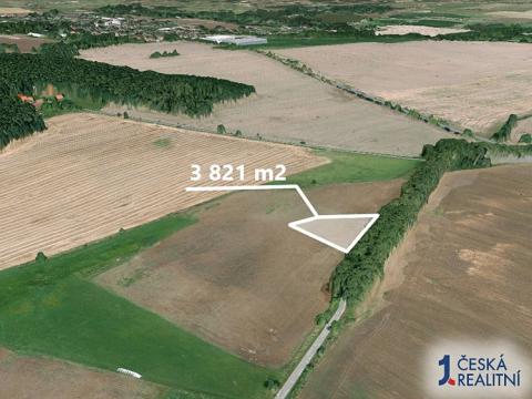 Prodej zemědělské půdy, Rakovice, 3821 m2