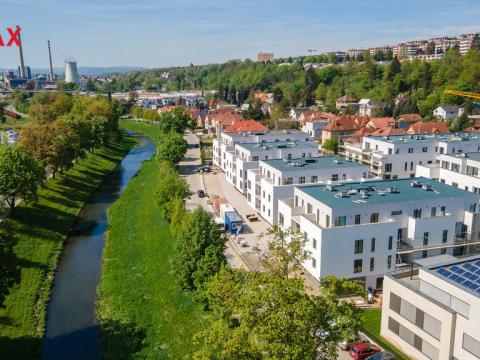 Pronájem bytu 2+kk, Zlín, Tyršovo nábřeží, 44 m2