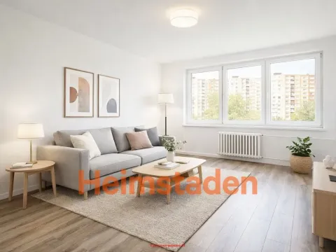 Pronájem bytu 1+1, Ostrava - Výškovice, Srbská, 38 m2