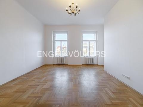 Pronájem bytu 3+1, Praha - Vinohrady, náměstí Míru, 130 m2