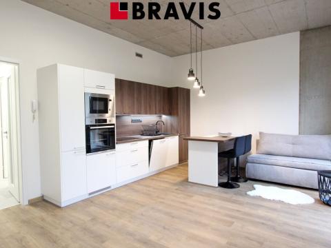 Pronájem bytu 1+kk, Brno - Horní Heršpice, Bohunická, 35 m2