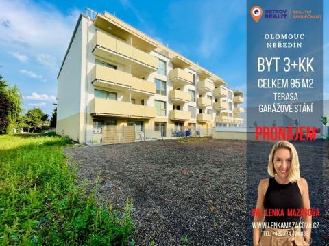 Pronájem bytu 3+kk, Olomouc - Neředín, Frištenského, 95 m2