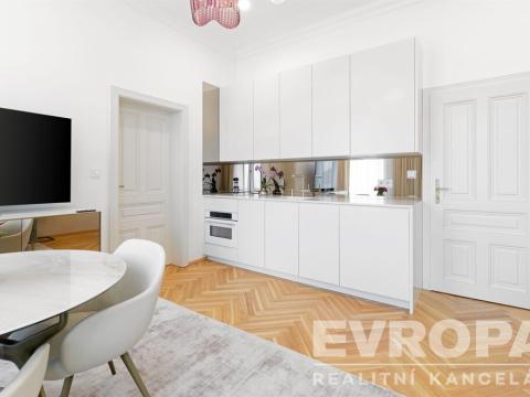 Pronájem bytu 2+kk, Praha - Nové Město, Nekázanka, 42 m2