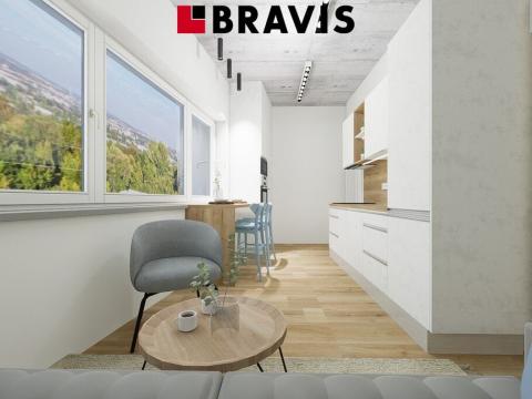 Prodej bytu 1+kk, Brno - Horní Heršpice, Bohunická, 33 m2