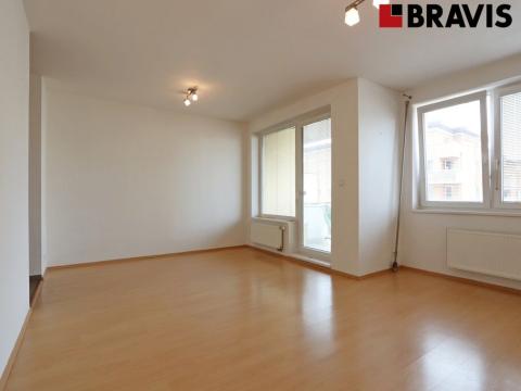 Pronájem bytu 1+kk, Brno, Dusíkova, 42 m2