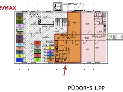 Pronájem obchodního prostoru, Pelhřimov, Pražská, 57 m2