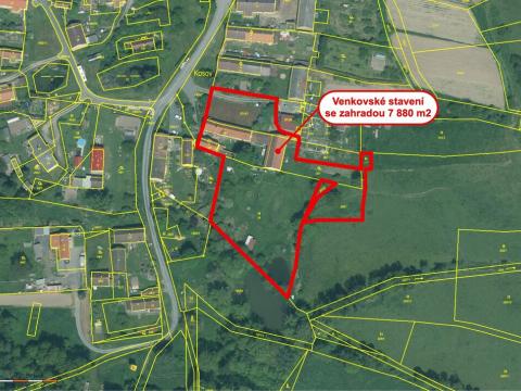 Prodej vícegeneračního domu, Bor - Kosov, 7880 m2