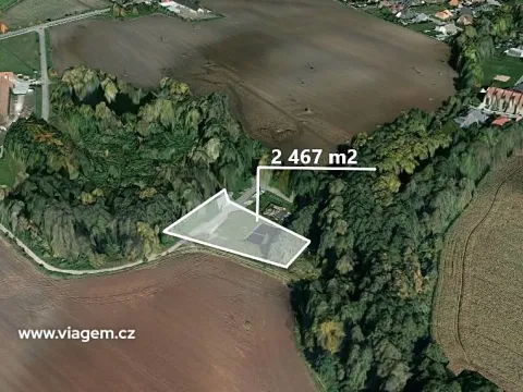 Prodej podílu pole, Lázně Bohdaneč, 325 m2