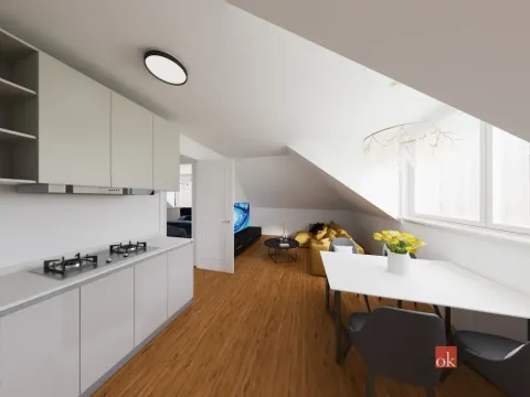 Prodej bytu 2+kk, Praha - Libeň, Heydukova, 49 m2