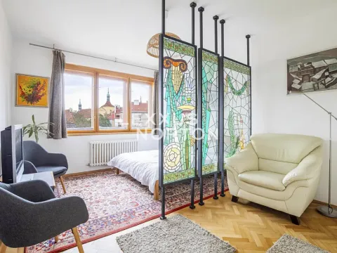 Pronájem bytu 2+kk, Praha - Staré Město, U milosrdných, 37 m2