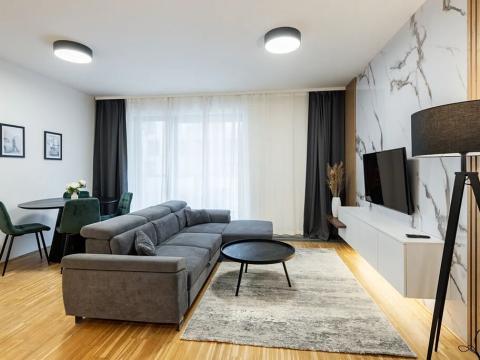 Pronájem bytu 2+kk, Praha - Karlín, Rohanské nábřeží, 60 m2