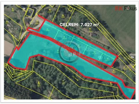 Prodej pozemku, Velké Meziříčí, Křenice, 7027 m2