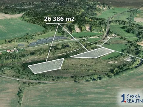 Prodej lesa, Třebovice, 296 m2