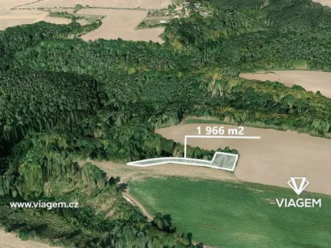 Prodej podílu lesa, Kokořín, 491 m2