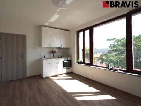 Pronájem bytu 1+kk, Brno, Francouzská, 22 m2