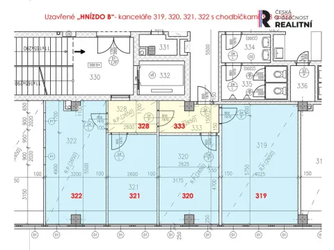 Pronájem kanceláře, Zlín, Kvítková, 82 m2