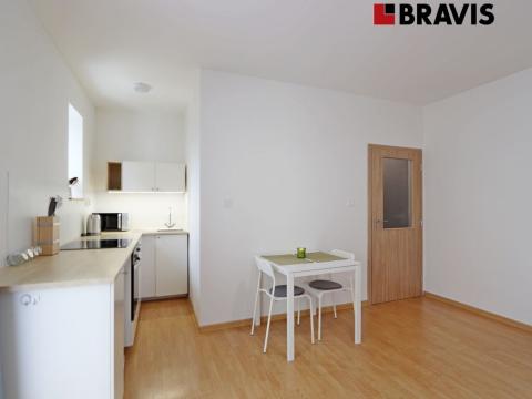 Pronájem bytu 1+kk, Brno - Zábrdovice, Cejl, 26 m2