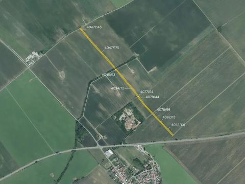 Prodej podílu pole, Moravská Nová Ves, 7109 m2