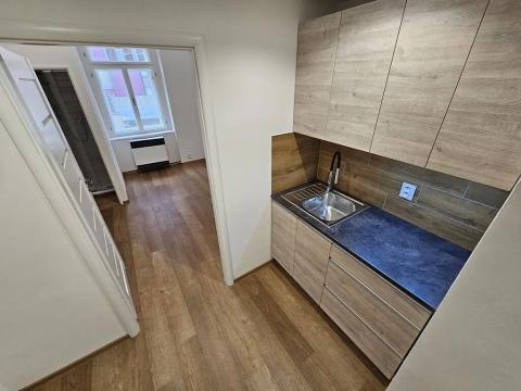 Pronájem bytu 1+kk, Praha - Vinohrady, Mánesova, 19 m2